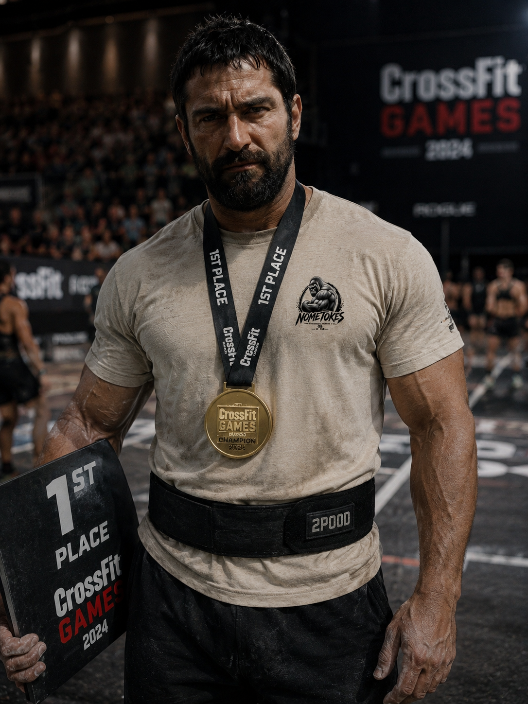 Leónidas, campeón de crossfit